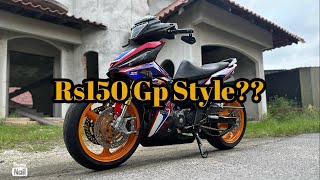 HONDA RS150 V2 GP STYLE [upl. by Atinrahs283]