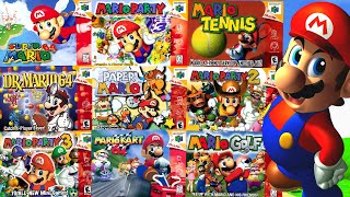 Ranking EVERY Mario N64 Game WORST TO BEST Top 9 Games [upl. by Ty]