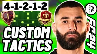 PRO 41212 META FUT CHAMPS CUSTOM TACTICS  INSTRUCTIONS FC 24 [upl. by Ykcim246]