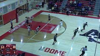 Cumberland Valley High School vs State College High School Mens Varsity Basketball [upl. by Twyla]