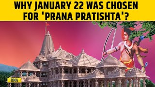 Ram Mandir Ayodhya Why Was January 22 Selected For The Pran Pratishtha Ceremony [upl. by Acnalb]