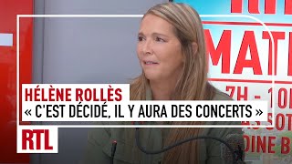 Hélène annonce son retour sur scène  quotCest décidé il y aura des concertsquot [upl. by Eednac]