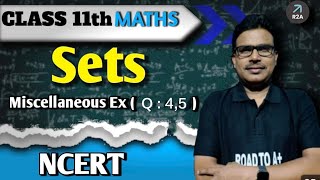 Class 11th Maths Chapter Sets NCERT Miscellaneous ExerciseRoad to AR2ASudhir Sir [upl. by Johnna]