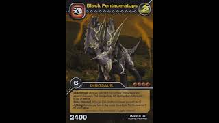 Black pentaceratops roar dinosaur king [upl. by Nodroj]