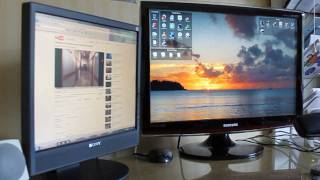 How dual monitors work [upl. by Baptlsta]