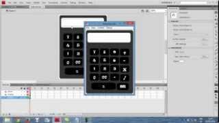 TutorialCara Membuat Kalkulator Dengan Flash [upl. by Peacock811]