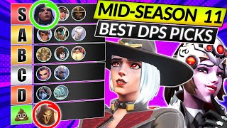 NEW PATCH 75 TIER LIST  MID Season FIXES THE META  Overwatch DPS Tank and Support [upl. by Yleoj]