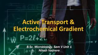 Active transport amp electrochemical gradient with reference to lactose uptake [upl. by Cinnamon766]