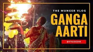 FULL GANGA AARTI DAKRA  MUNGER GANGA AARTI  Holy River Ganges Hindu Worship Ritual [upl. by Scales]