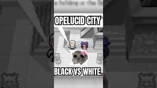 Which Opelucid City Do You Prefer BLACK or WHITE shorts pokemon [upl. by Eniluap]