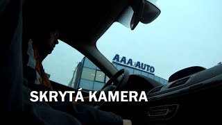 Jdeme do AAA Auto se skrytou kamerou  rozhovor s manažerem [upl. by Tabor]