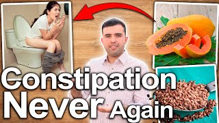 How To Cure Constipation In 1 Day  Foods Practices and Home Remedies Naturally [upl. by Nevai]