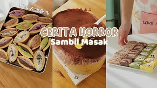 Cerita Horror Moy Bi Sambil Masak💥🍲  horrormovie 🍥 [upl. by Nyltiac]