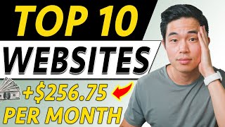 10 Passive Income Websites To Make Money From Home 2023 [upl. by Henrie102]