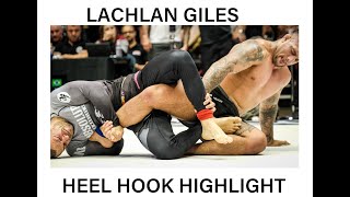 Lachlan Giles heel hook highlight  Distal control [upl. by Jany]