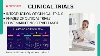 CLINICAL TRIALS  Introduction  Phases Of Clinical Trial Post Marketing Surveillance  clinical [upl. by Azal]