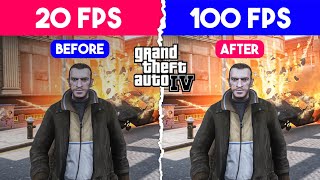 How To Play GTA IV in Low End PC  Complete Optimization [upl. by Horodko]