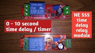 NE 555 time delay relay module टाइमर सर्किट कैसे बनाएंtimertimer switch [upl. by Winterbottom]