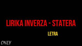 LIRIKA INVERZA  STATERA LETRA [upl. by Lomasi]