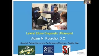 Lateral Elbow with Dr Adam Pourcho  AMSSM Sports Ultrasound Case Presentation [upl. by Danell]