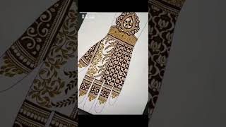 Mehndi design viral video latest mehandi design subscribe my channel [upl. by Sherline875]