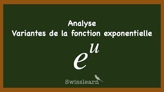 Quelques variantes de la fonction exponentielle [upl. by Eimar]