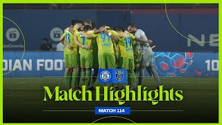 Match Highlights  Jamshedpur FC vs Kerala Blasters FC  KBFC  ISL 10 [upl. by Acinorehs785]