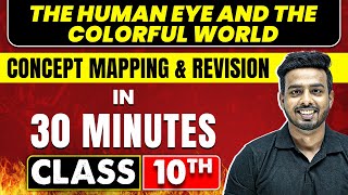 The Human Eye and the Colourful World in 30 Minutes  Science Chapter 10  Class 10th CBSE Board [upl. by Nabru]