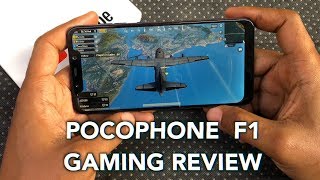 Xiaomi Pocophone F1 Gaming Performance Review  PUBG Asphalt 9 Benchmarks amp Screen Bleeding [upl. by Amiaj]