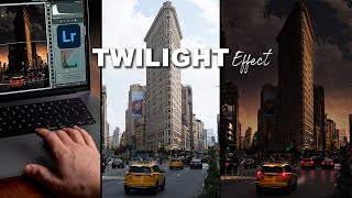 How to edit DAY into NIGHT using Lightroom MASKS amp CURVES [upl. by Kovacs]