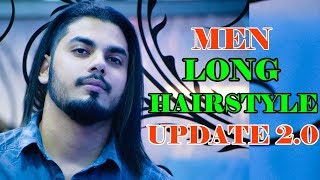 MENS LONG HAIRSTYLE UPDATE 20 amp TIPS  Long Hair Tips  Asad Ansari [upl. by Rozanne]