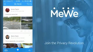 MeWe Social Network App – The Next Generation of User Privacy amp Simplicity [upl. by Fleurette520]