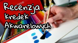 KREDKI AKWARELOWE SUPRACOLOR II  RECENZJA  CARAN DACHE 4 [upl. by Alesig]