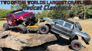 Two of the Largest Crawlers in the World Redcat Clawback [upl. by Dranrev]