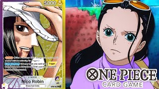 Robin Has TOO Much Control  One Piece TCG OP09 Deck Profile [upl. by Heilner661]