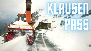 Winter DRIVE Klausen Pass  SWISS Scenery 4K [upl. by Liederman]