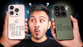 Xiaomi 15 Pro vs iPhone 16 Pro Max  Battle of the Biggest Flagships [upl. by Reniar]