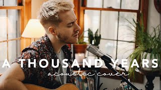 A Thousand Years  Christina Perri Jonah Baker Acoustic Cover [upl. by Vadim]