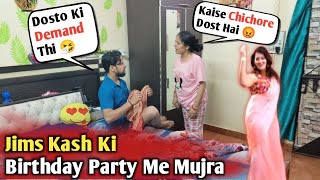 Going Late Night For Party 🥳 II Prank On Wife II Jims Kash comedy funny prank [upl. by Haraf]