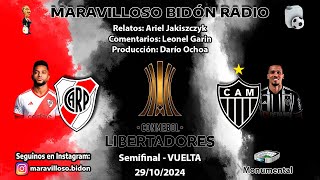 🔴 River Plate v Atl Mineiro  Copa Libertadores 24  Semifinal Vuelta  RadioRelato en Vivo 🔴 [upl. by Ongineb843]