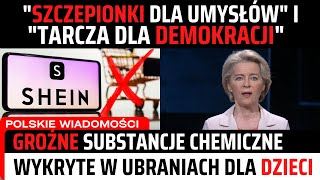 Groźne Substancje Chemiczne W Ubraniach Dla Dzieci z Shein  Polskie Wiadomości Infrastruktura [upl. by Mor]