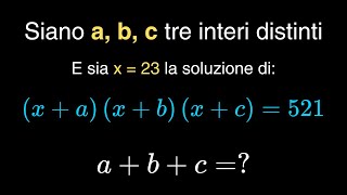 Olimpiadi di Matematica  Tu sai risolverlo [upl. by Amek]