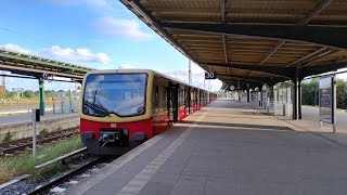 Mitfahrt in der S1 von Oranienburg bis Gesundbrunnen in br481482mod 395 [upl. by Peisch]