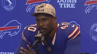 Bills postgame news conference Von Miller [upl. by Onfroi]