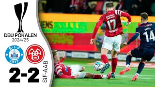 Silkeborg vs Aalborg 22 Highlights Dbu Pokalen  Silkeborg vs Aab [upl. by Valida]