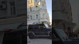 G900 BRABUS ROCKET in Moscow automobile выхлоп drift sharkcoolcars патрики capybara [upl. by Shauna439]