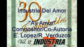 Industria Del Amor  Ay Amor Version con poema CompositorCoAutor E LopezR Verduzco [upl. by Laikeze]