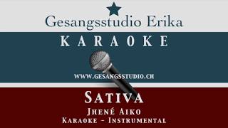 Sativa Jhené Aiko  Karaoke Instrumental [upl. by Atteinotna185]