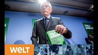 BRISANT Sarrazin stellt Buch über den Islam vor [upl. by Son]