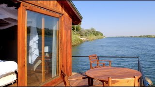 Hakusembe River Lodge Namibia  the perfect Honeymoon Spot with BeachFeeling [upl. by Metzger]